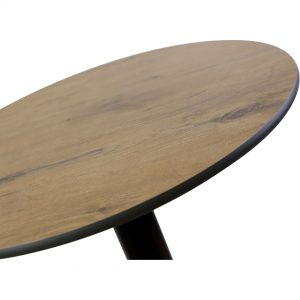 RONDO - METAL - H72cm Sa Lancelot hrast plocom fi65cm br3