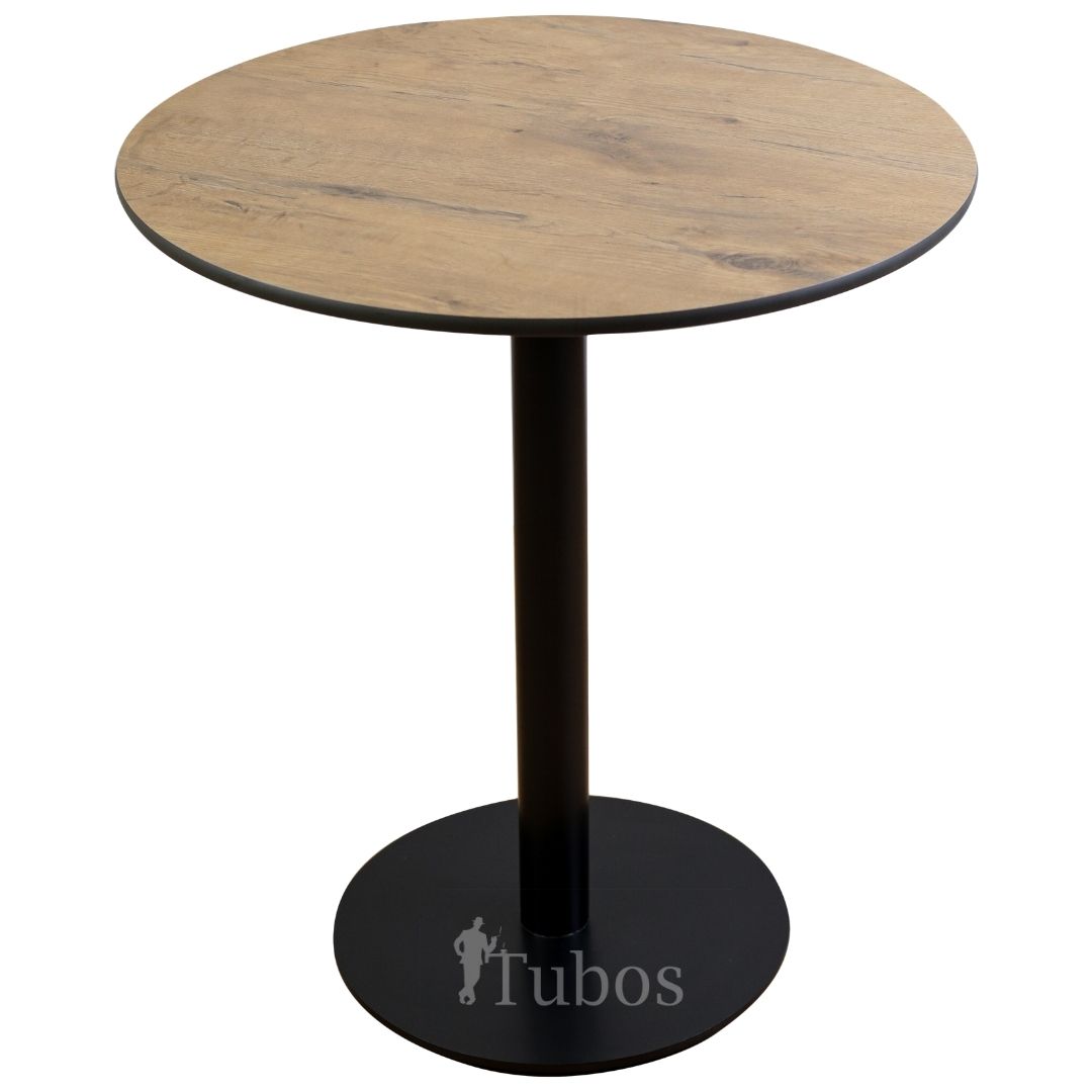 RONDO - METAL - H72cm Sa Lancelot hrast plocom fi65cm